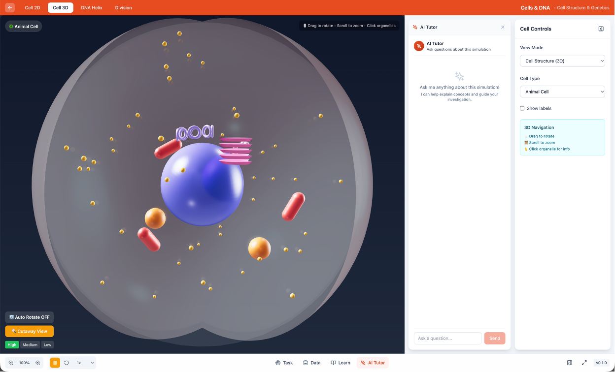 教育AI仿真平台